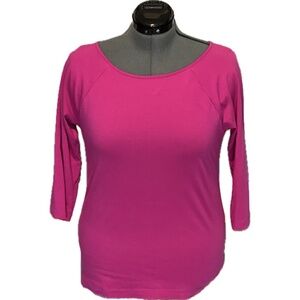 Ann Taylor 3/4 Sleeve Knit Top